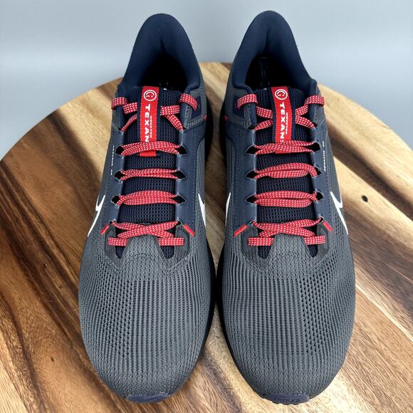 Nike Zoom Pegasus 40 NFL Houston Texans Men's Size 15 DZ5962-001 Running Shoes - Picture 2 of 9